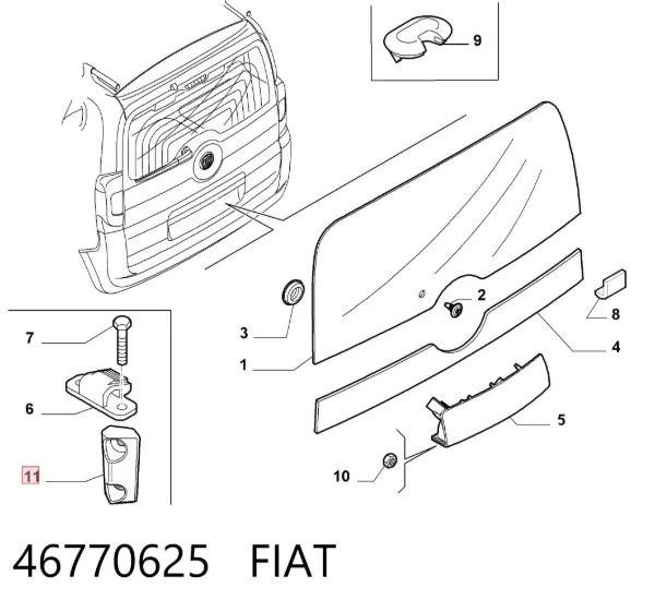  46770625 Fiat/Alfa/Lancia