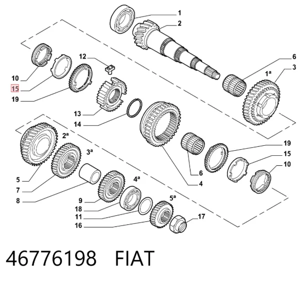  46776198 Fiat/Alfa/Lancia