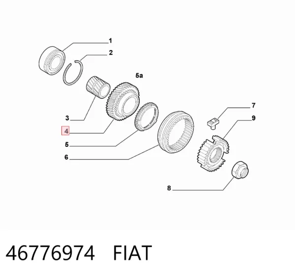 46776974 Fiat/Alfa/Lancia