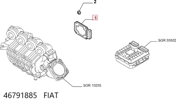  46791885 Fiat/Alfa/Lancia