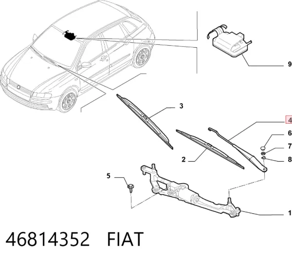  46814352 Fiat/Alfa/Lancia
