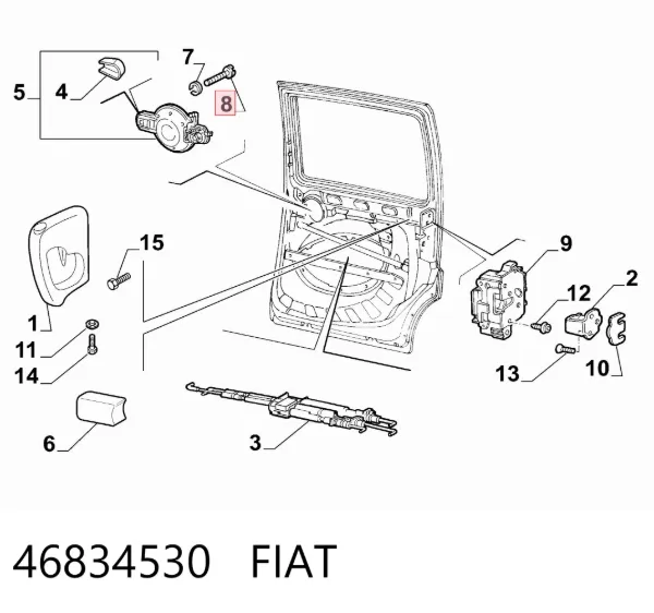  46834530 Fiat/Alfa/Lancia