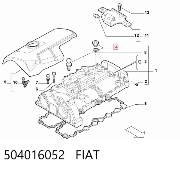  504016052 Fiat/Alfa/Lancia