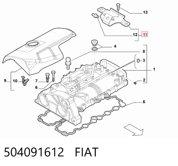  504091612 Fiat/Alfa/Lancia