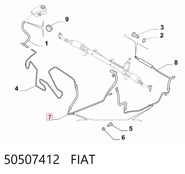  50507412 Fiat/Alfa/Lancia