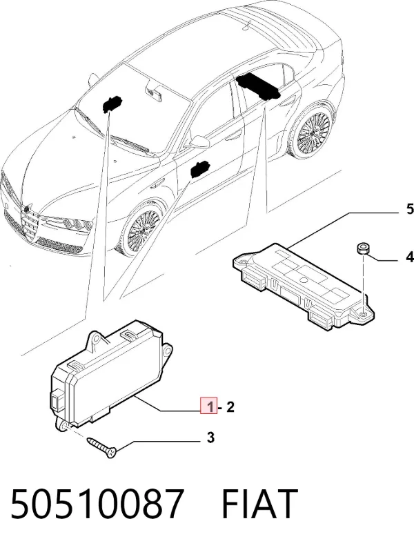  50510087 Fiat/Alfa/Lancia