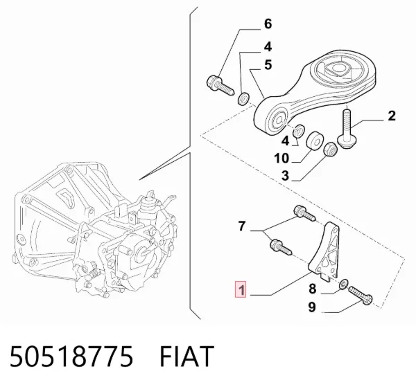  50518775 Fiat/Alfa/Lancia