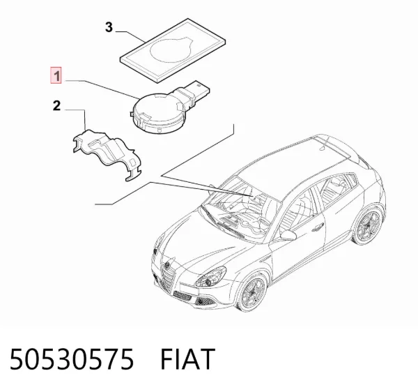 Датчик дождя 50530575 Fiat/Alfa/Lancia
