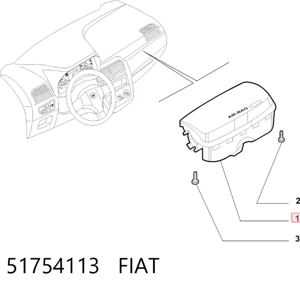  51754113 Fiat/Alfa/Lancia