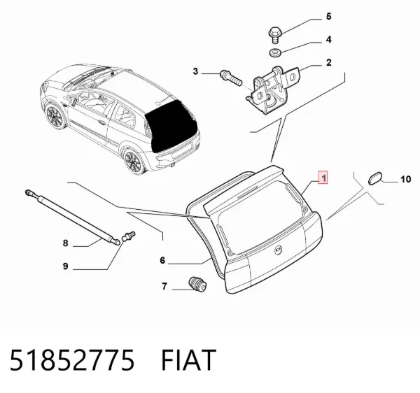 Ляда 51852775 Fiat/Alfa/Lancia
