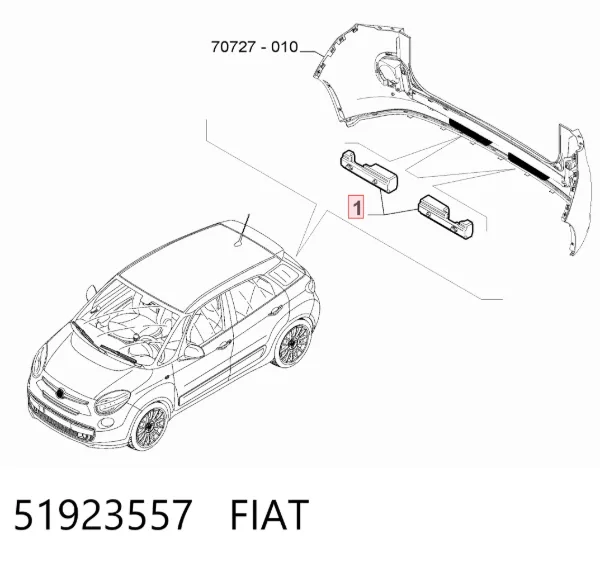  51923557 Fiat/Alfa/Lancia