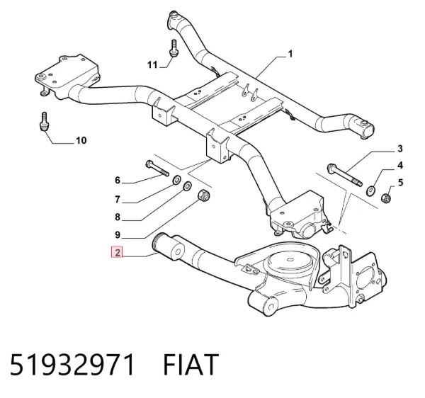  51932971 Fiat/Alfa/Lancia
