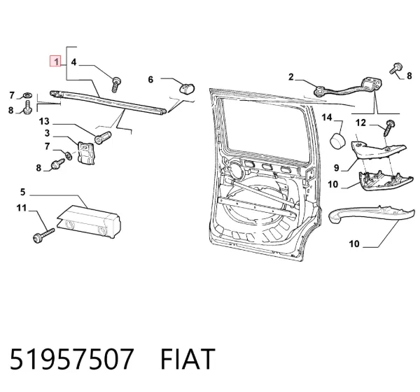 Передние тормозные диски 51957507 Fiat/Alfa/Lancia