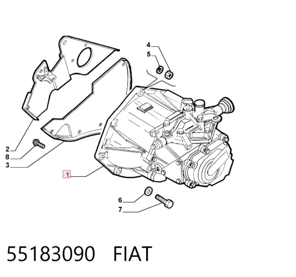 КПП 55183090 Fiat/Alfa/Lancia
