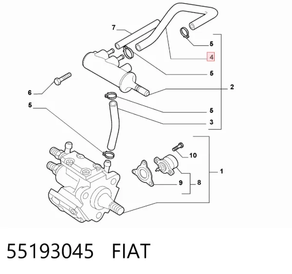  55193045 Fiat/Alfa/Lancia