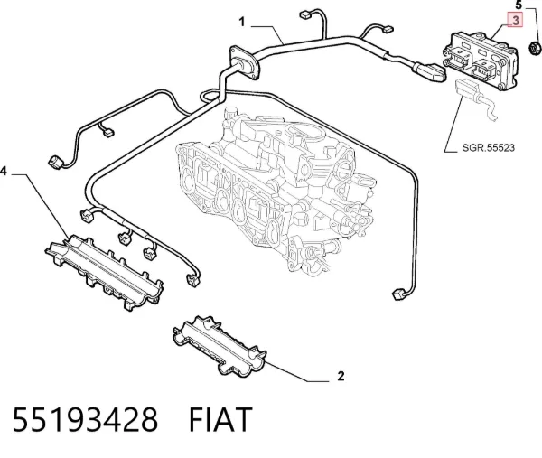  55193428 Fiat/Alfa/Lancia