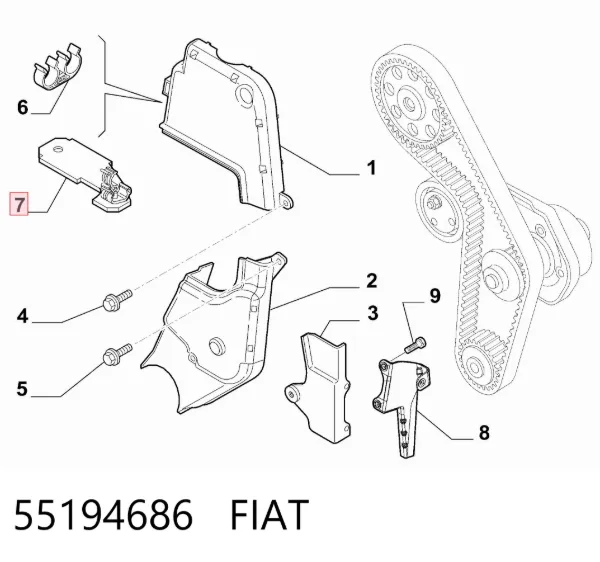  55194686 Fiat/Alfa/Lancia