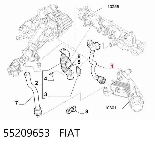  55209653 Fiat/Alfa/Lancia
