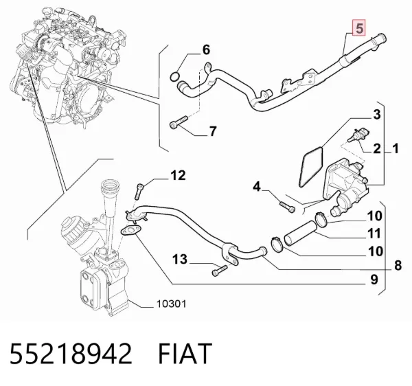  55218942 Fiat/Alfa/Lancia