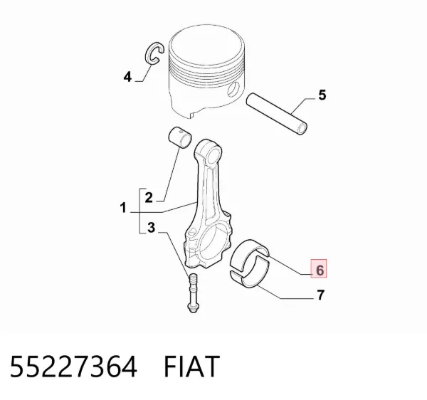  55227364 Fiat/Alfa/Lancia