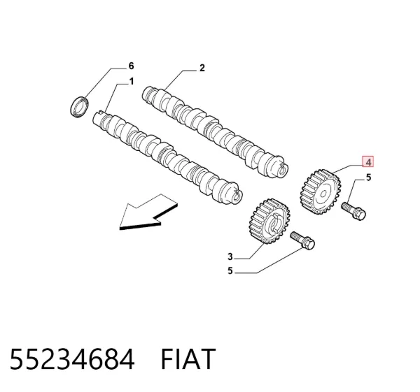  55234684 Fiat/Alfa/Lancia