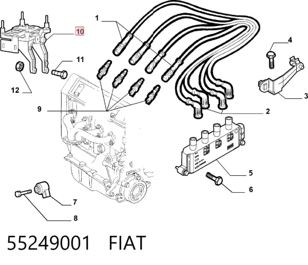  55249001 Fiat/Alfa/Lancia