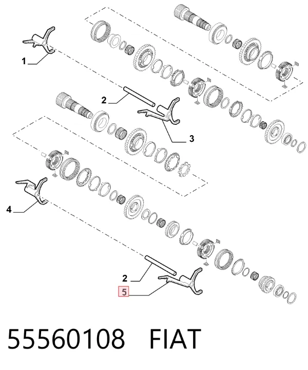  55560108 Fiat/Alfa/Lancia