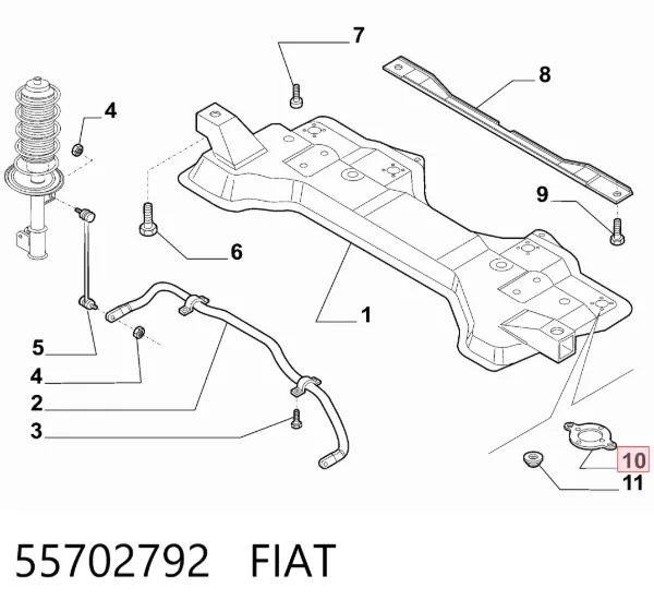  55702792 Fiat/Alfa/Lancia