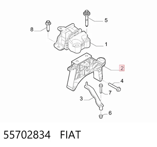  55702834 Fiat/Alfa/Lancia