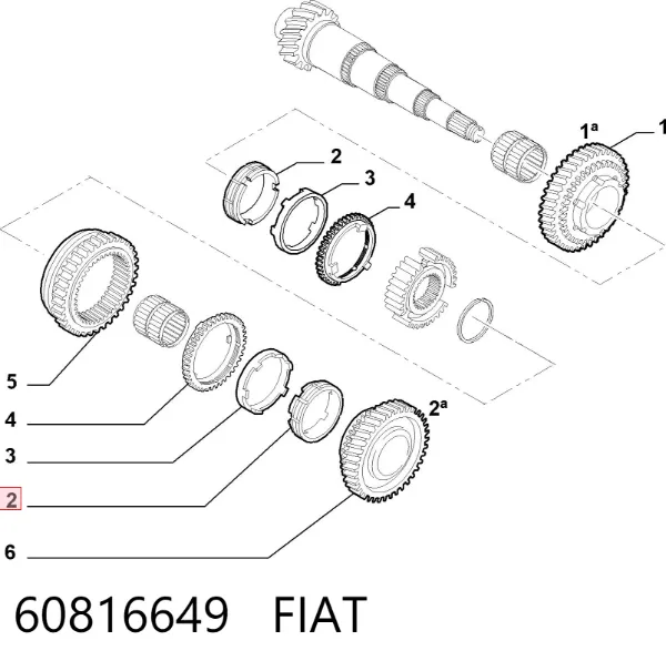  60816649 Fiat/Alfa/Lancia