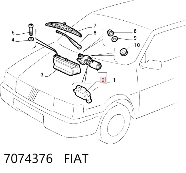  7074376 Fiat/Alfa/Lancia
