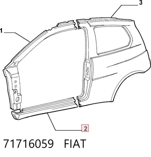  71716059 Fiat/Alfa/Lancia