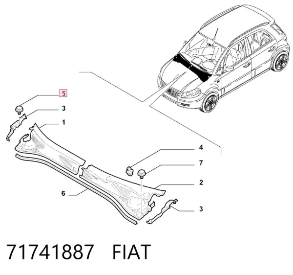  71741887 Fiat/Alfa/Lancia