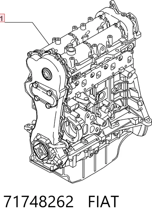 Двигатель 71748262 Fiat/Alfa/Lancia