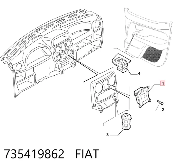  735419862 Fiat/Alfa/Lancia