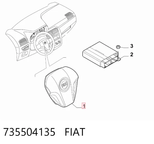  735504135 Fiat/Alfa/Lancia