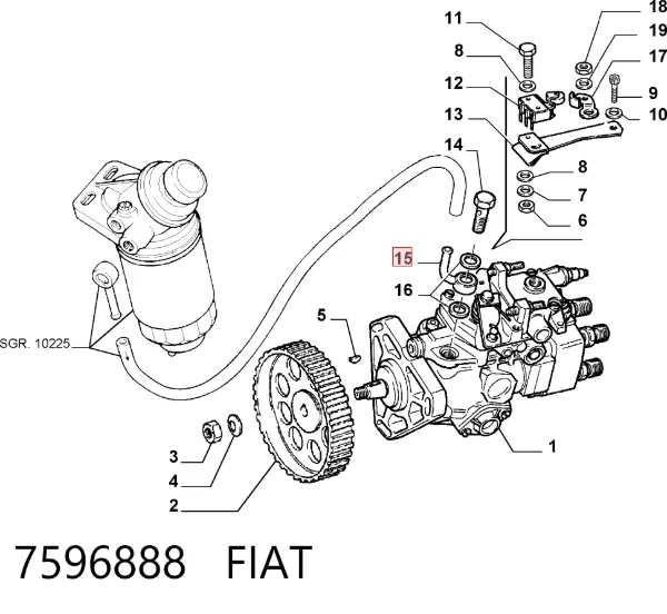 7596888 Fiat/Alfa/Lancia