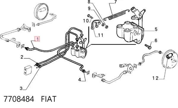  7708484 Fiat/Alfa/Lancia