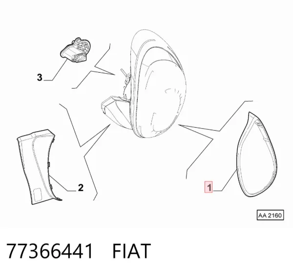  77366441 Fiat/Alfa/Lancia