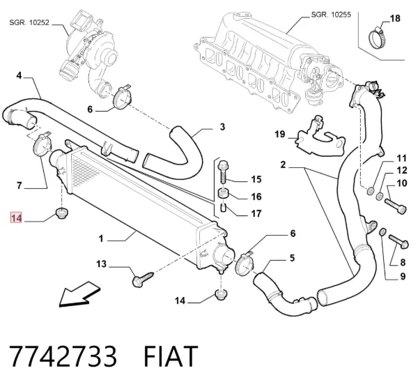  7742733 Fiat/Alfa/Lancia