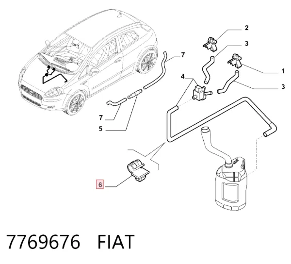  7769676 Fiat/Alfa/Lancia