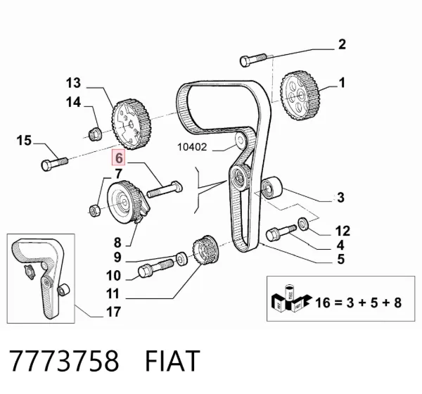  7773758 Fiat/Alfa/Lancia