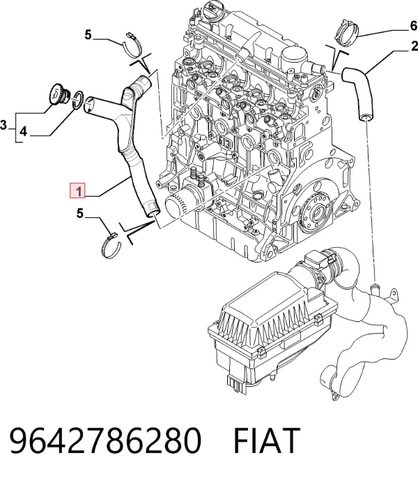  9642786280 Fiat/Alfa/Lancia