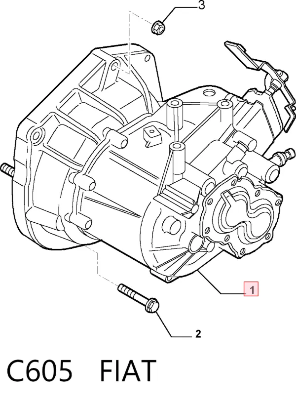 КПП C605 Fiat/Alfa/Lancia