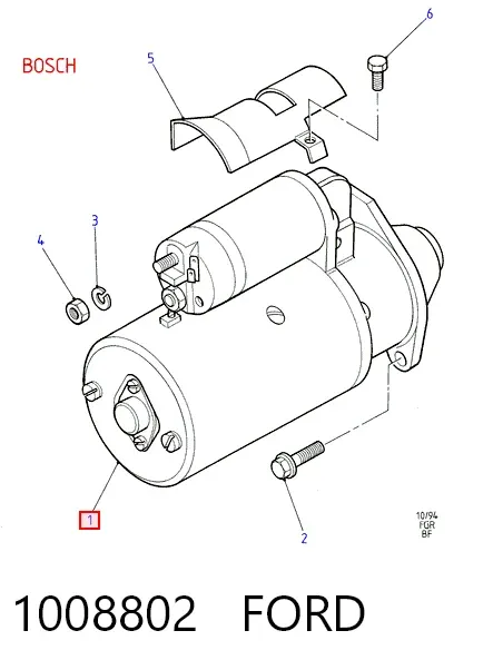 Стартер 1008802 Ford