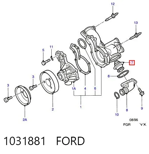 Термостат 1031881 Ford