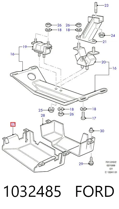 Шумоизоляция капота Ford Transit IV