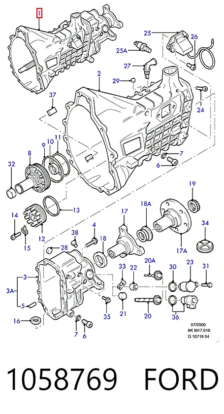 КПП Ford Transit IV