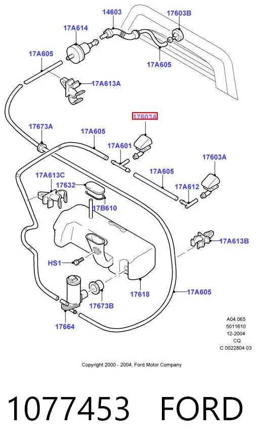 Капот 1077453 Ford