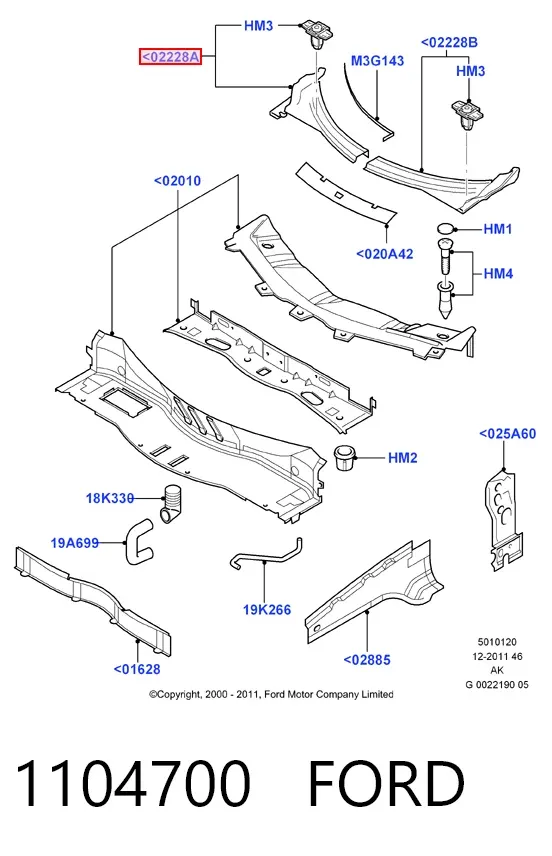  1104700 Ford